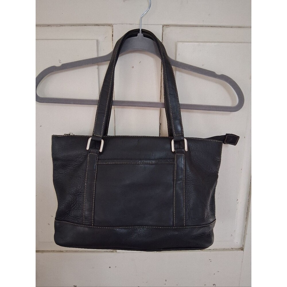 latico Black Leather Shoulder Bag